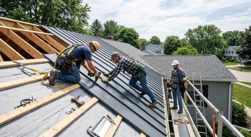 Metal Roof Installation in Fredericksburg, VA